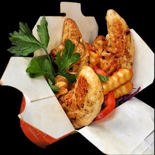 Średni box z Strips