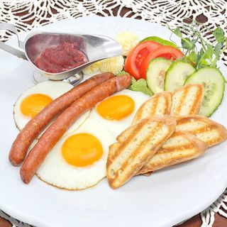 Frankfurterki i jajka