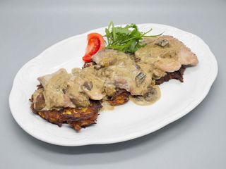 Polędwiczki na placku