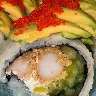 Uramaki krewetka philadelphia owinięta awokado 8 szt