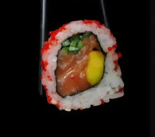 California łosoś w tobiko