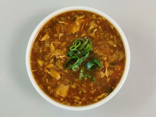 DESI CHINESE CHICKEN SPICY SOUP