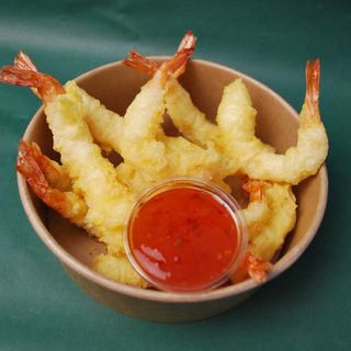 Krewetki tiger w tempurze 10 szt.