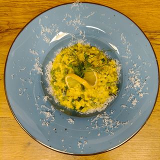 Risotto cytrynowe z warzywami 