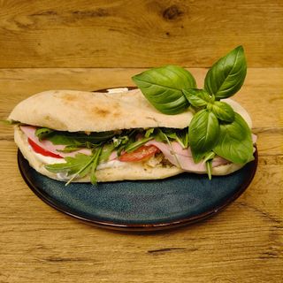 Panuozzo Mortadella di bologna