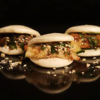 Bao z kurczakiem w panko