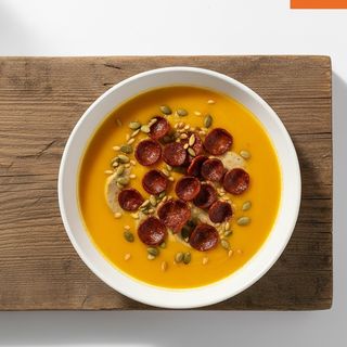 Krem z Dyni z Chorizo