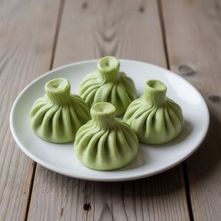 Chinkali szpinakowe z serem, 4 szt