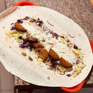 Tortilla wegetariańska z Falafelem