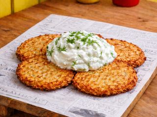 Placki ziemniaczane z tzatziki