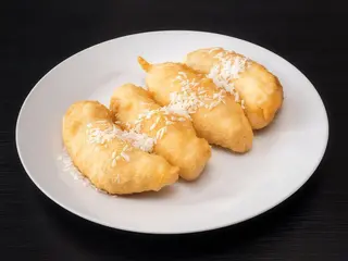 Banan w cieście z miodem