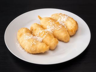 Banan w cieście z miodem