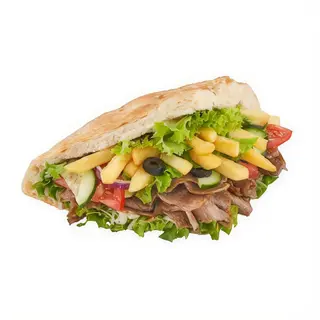 Kebab w bułce Americano