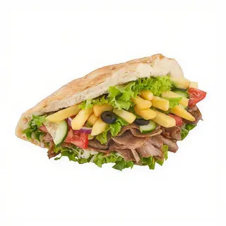 Kebab w bułce Maxi