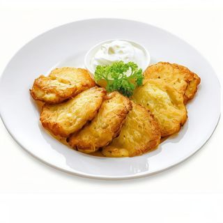 Placki ziemniaczane ze śmietaną