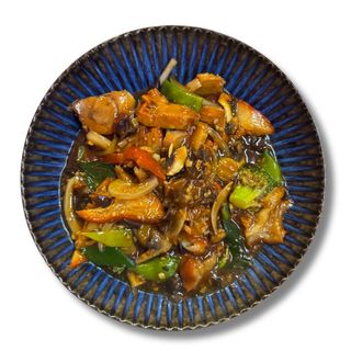 Golonka w sosie ostrygowym 