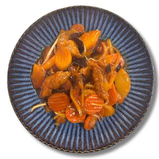 Schab w sosie słodko - kwaśnym