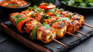 Tandoori paneer tikka