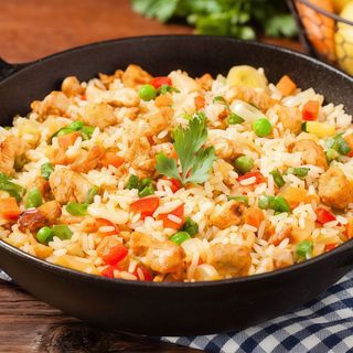 Vegitable biryani 