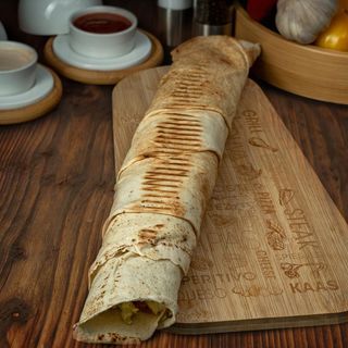 Mega rollo z frytkami