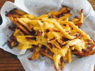 Frytki z serem duże