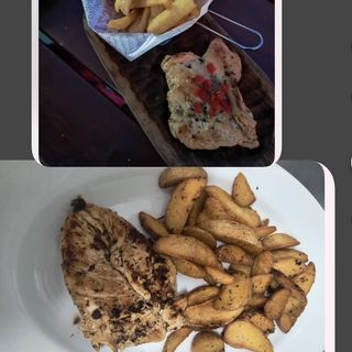 Pierś grillowany z kurczaka w zestawie