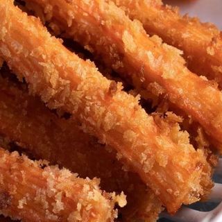 Paluszki krabowe (4szt.) + ryż i surówka