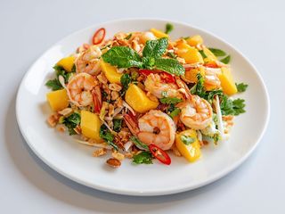 Krewetki koktajlowe (na gorącym półmisku)