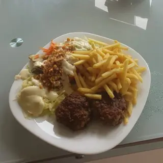 Zestaw obiadowy z mielonym 