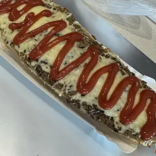 Zapiekanka z ketchupem 