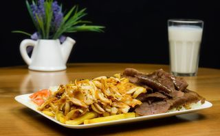 Kebab talerz mięso mieszane