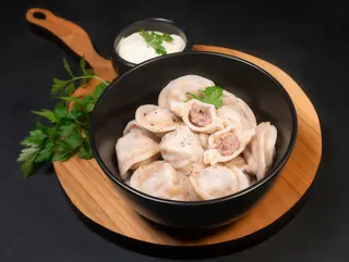 Pelmeni z kurczakiem i z wieprzowiną 22 szt.