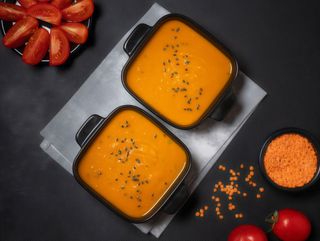 Zupa krem z soczewicy na mleku kokosowym
