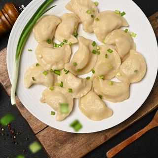 Pierogi z kapustą i borowikami 1 kg/ręcznie robione