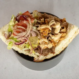 Kebab bułka 
