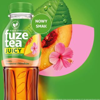 Fuze Tea Juicyo smaku brzoskwiniowym