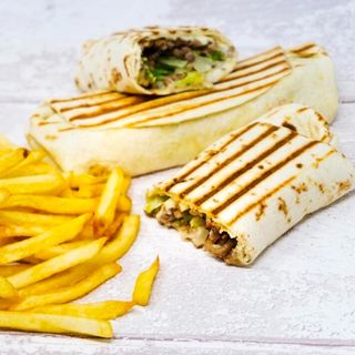 Rollo mega 50cm plus frytki box