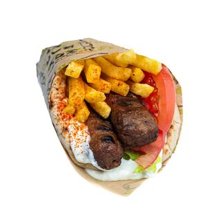 Duża pita kofta wołowo-barania