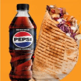 Pita normal + pepsi