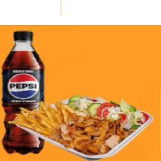 Obiadowo+ pepsi+frytki