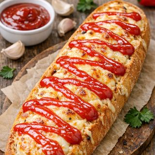 Zapiekanka z serem 24 cm