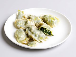 Pierogi ze szpinakiem