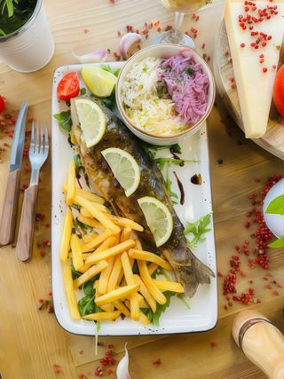 Pieczony Pstrąg 350g