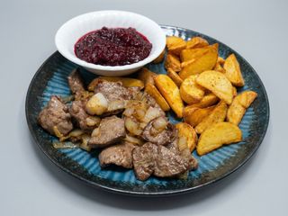 Wątróbka z cebulką