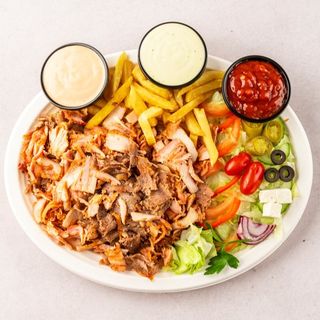 Zestaw na talerz średni