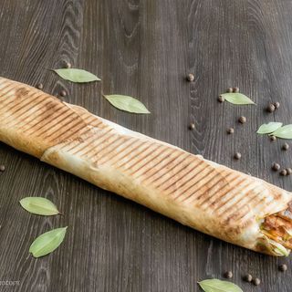 Rollo shorma samo mięso mega