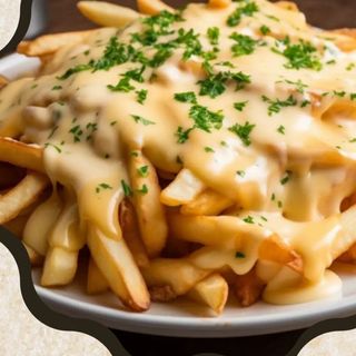 Frytki z serem duże