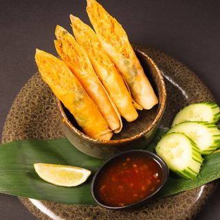 Smażone sajgonki vege