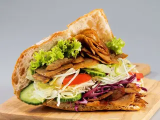 Kebab w bułce- amerykańska