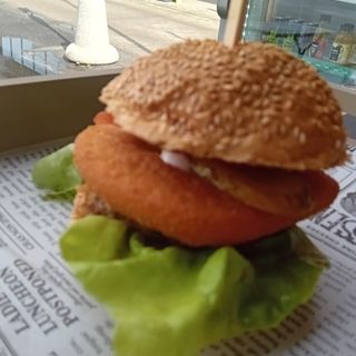 Burger Ser Smażony Zestaw 